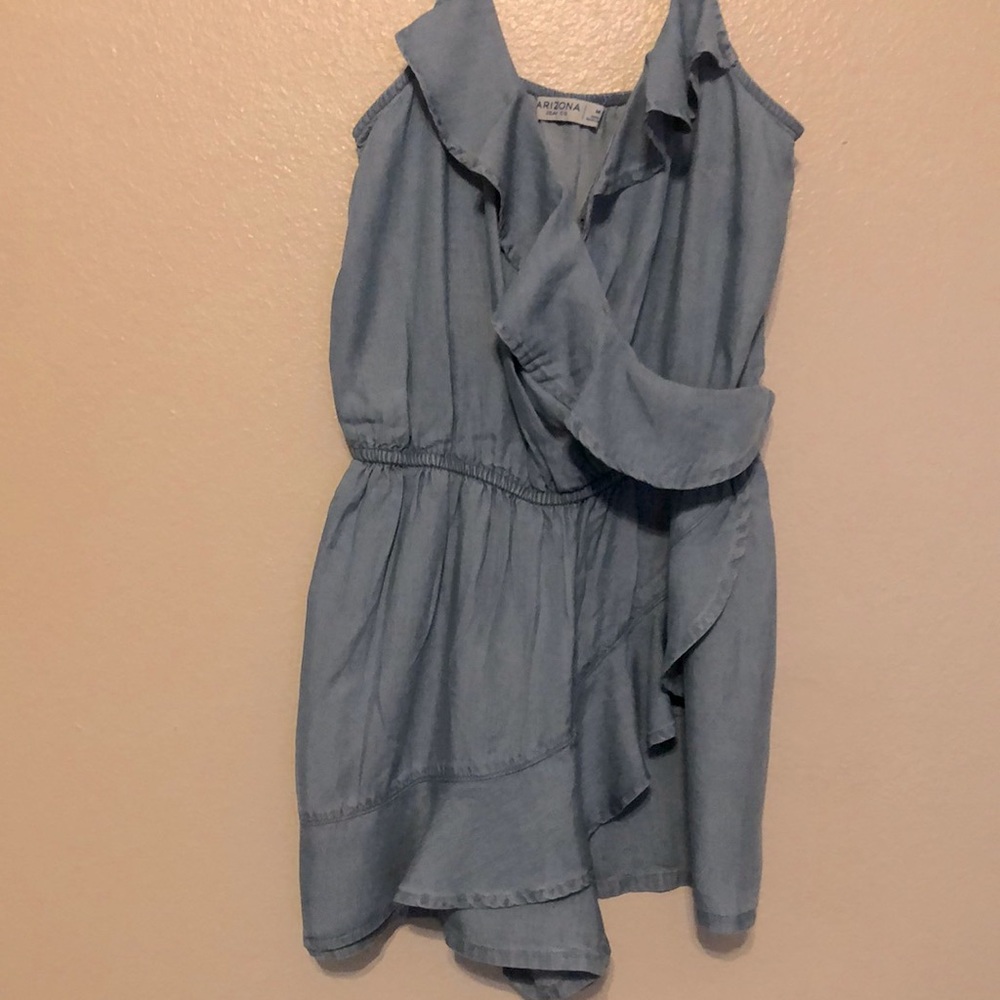 Arizona Jean Co Women Ruffle Romper